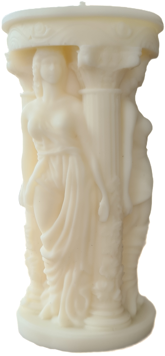 Sojakerze "Göttin Athene"