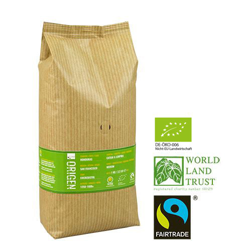 Fairtrade Bio Origen Honduras - Bohne - 1 kg